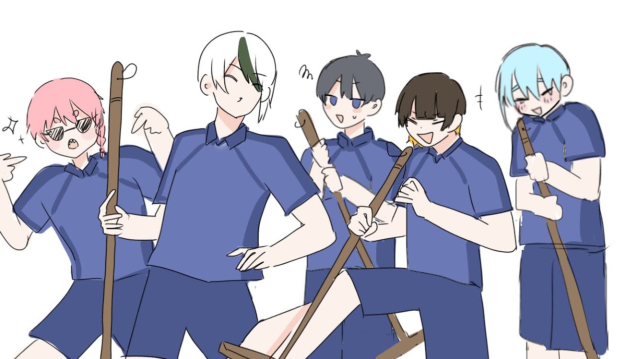 【手描きブルーロック】掃除時間