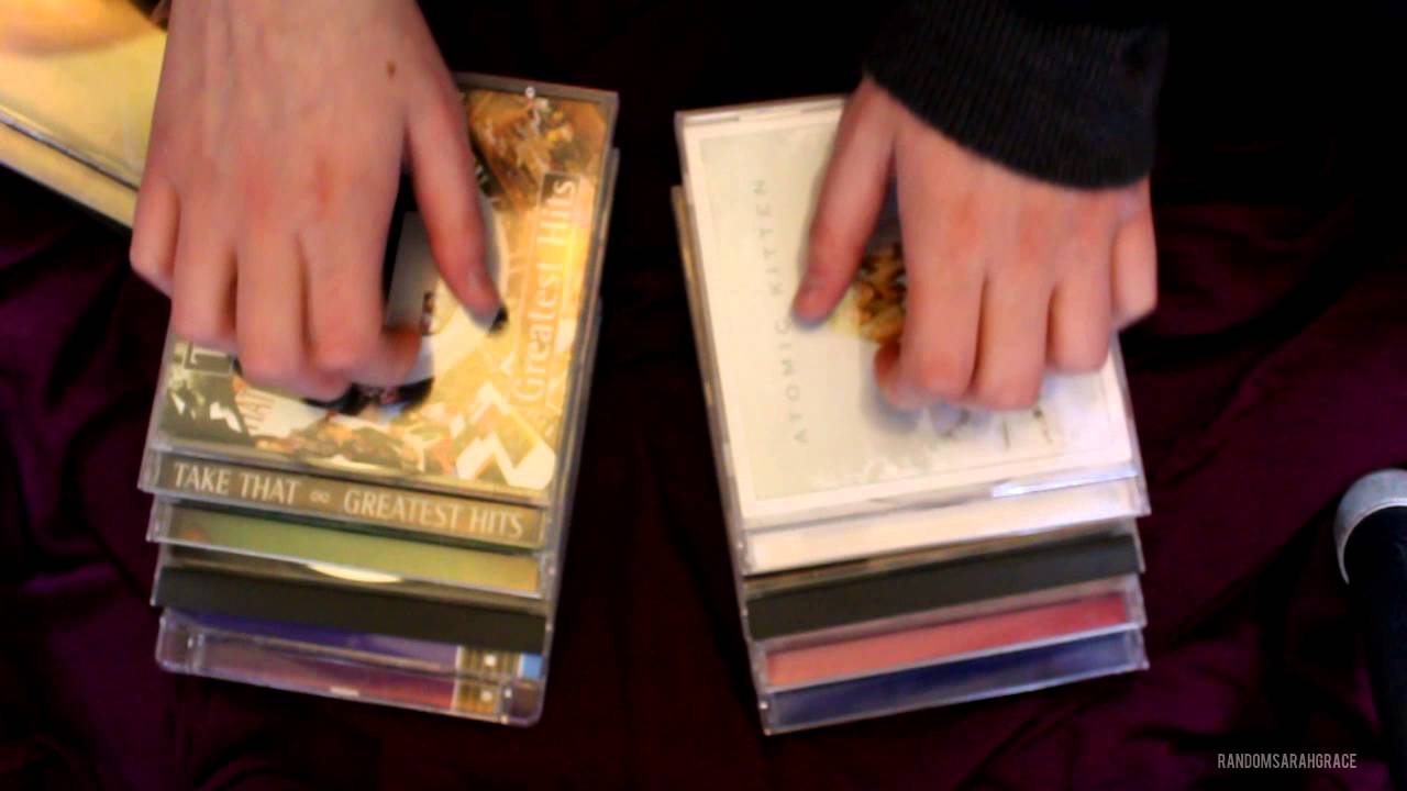 ASMR CD Case Sounds | Music I Grew Up With ~ No Talking