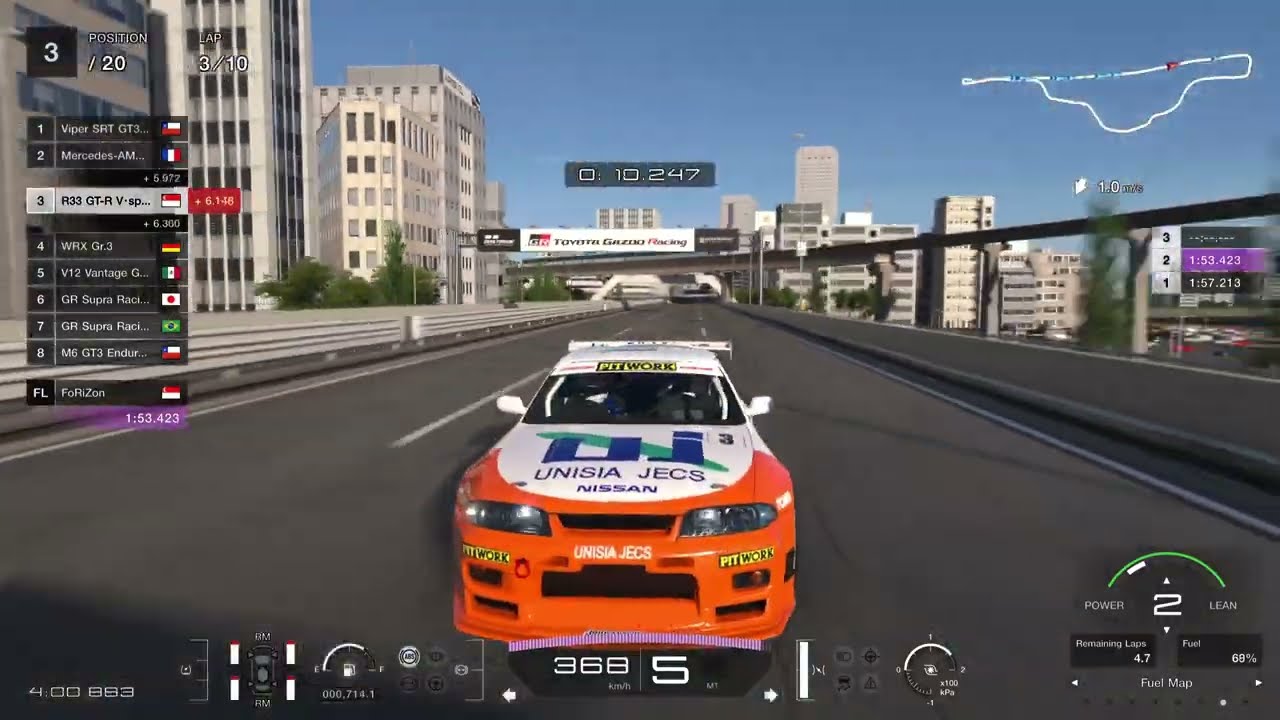 Gran Turismo 7 - Nissan Skyline GT-R V･spec (R33) '97 with Engine Swap Gameplay in Tokyo (PS5 Pro)