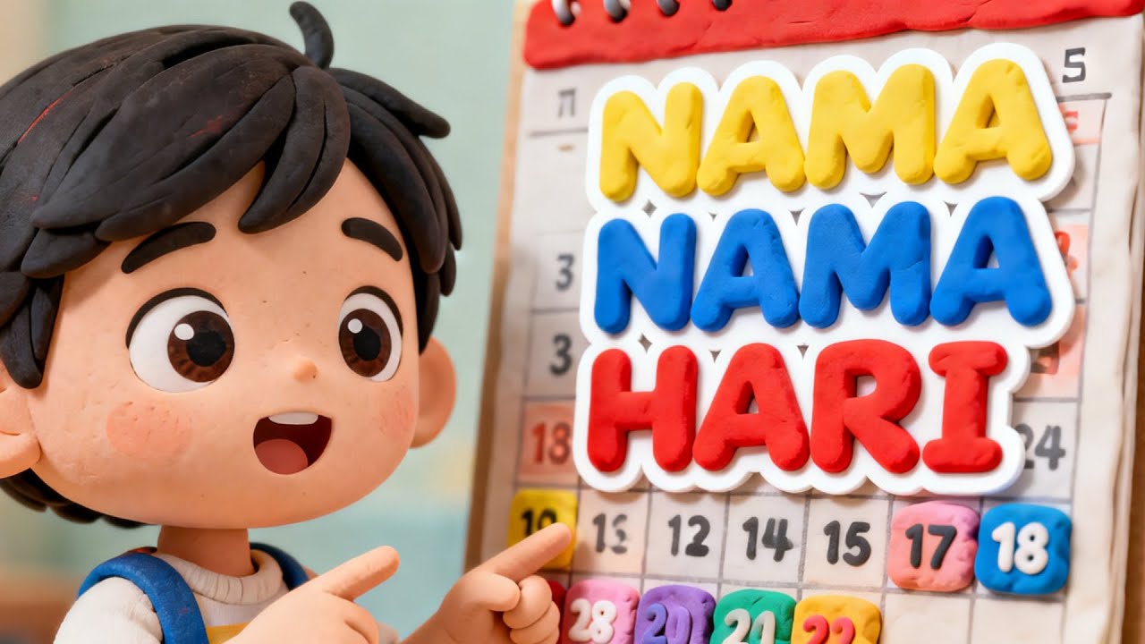Belajar Nama Hari 🧸 Lagu Anak Ceria | YouTube Kids | Sandhi Story
