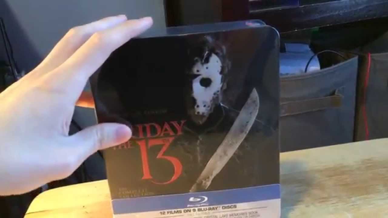 Friday the 13th Blu Ray Collection Unboxing