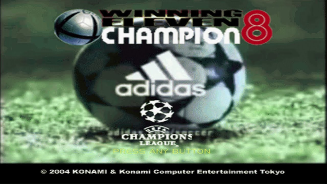 Winning Eleven 8 PS2 - Чемпион