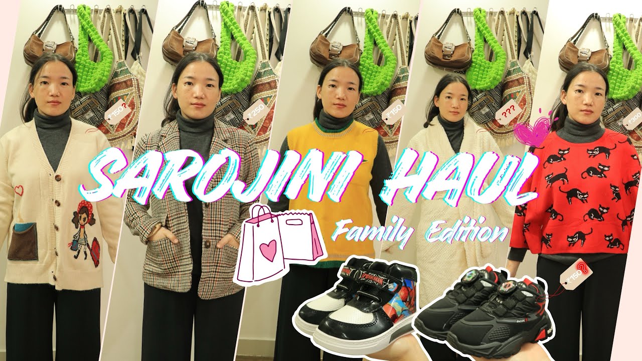 Bought So Much For My Family From SAROJINI 😭🛍️ | Try On + Prices