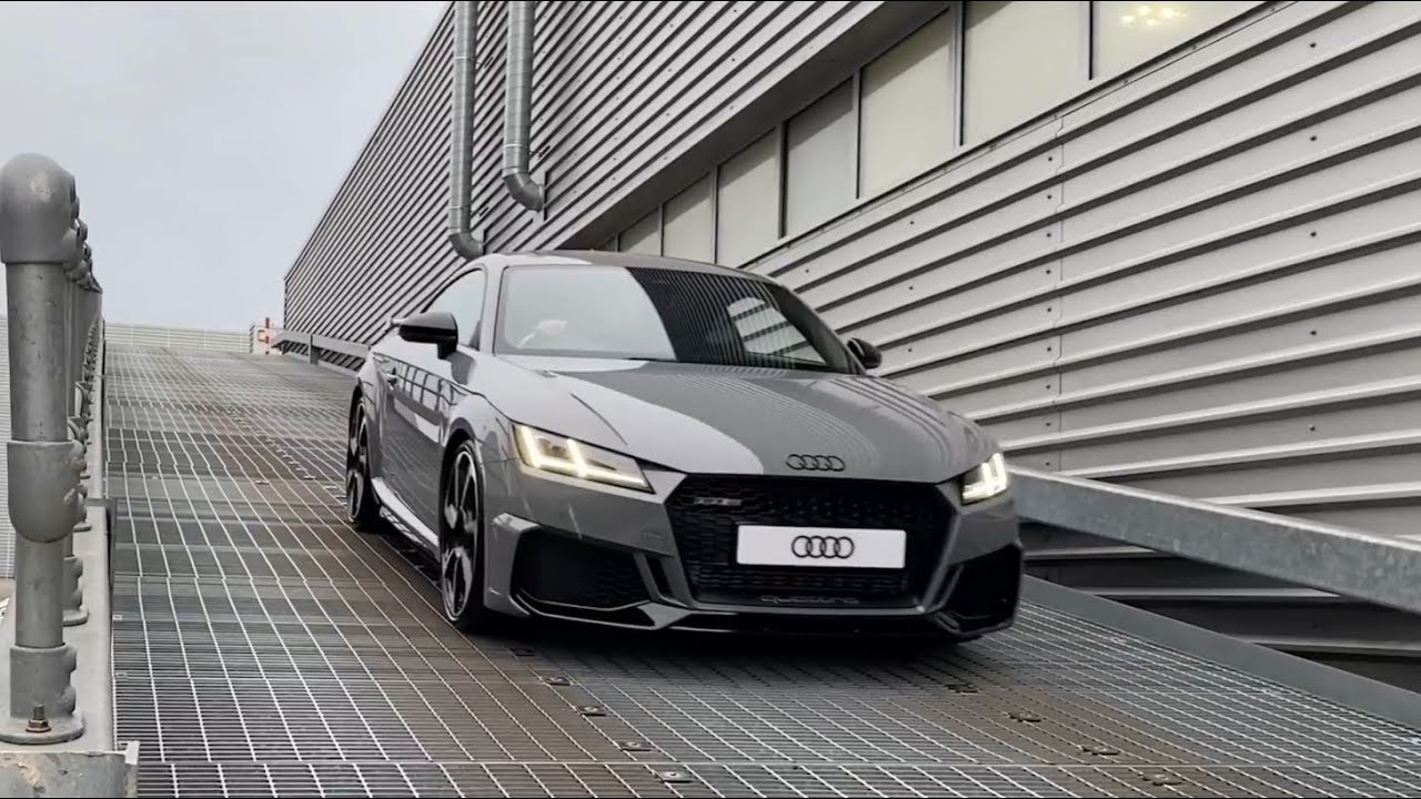 Audi TT RS Coupé Audi Sport Edition finished in Nardo Grey.