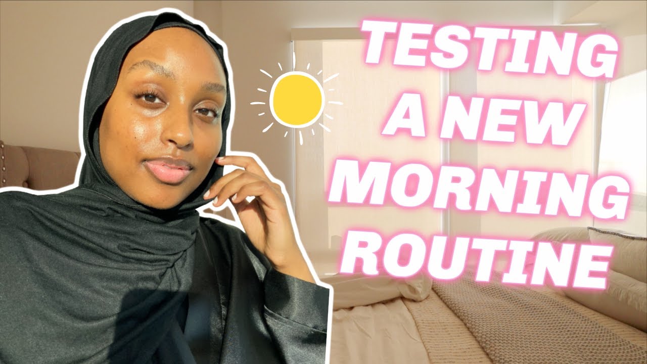 Testing A New Morning Routine For 2021...Let's see how this goes lol | Aysha Harun
