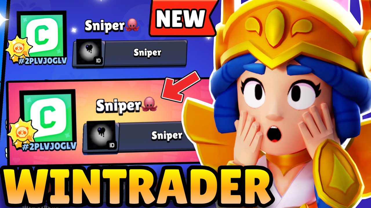 SNIPER STARTED WINTRADING TO BEAT PHYSIC😱😱`Brawl Stars