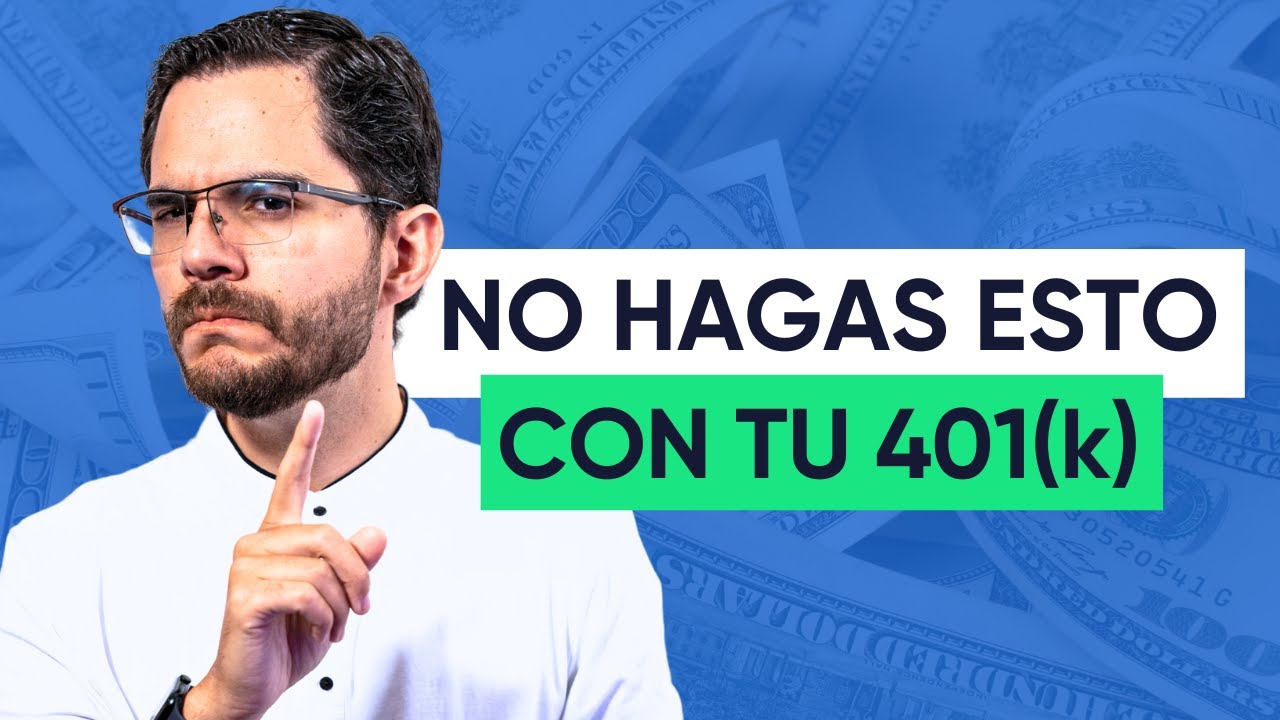 &iquest;Retirar o tomar prestado de tu 401(k)? | &iexcl;BUENAS NOTICIAS para los emprendedores! 😉