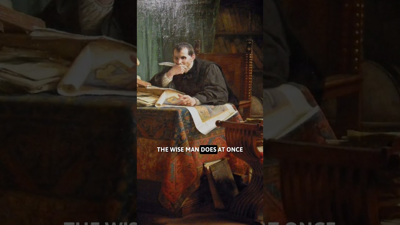 Nicholo Machiavelli quotes|How to be a Machiavellian?#history #quotes #machiavelli #stoicmusic