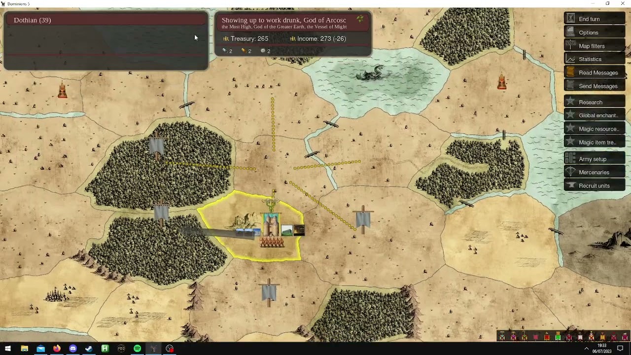 Dom5 - EA Arco Turn 1