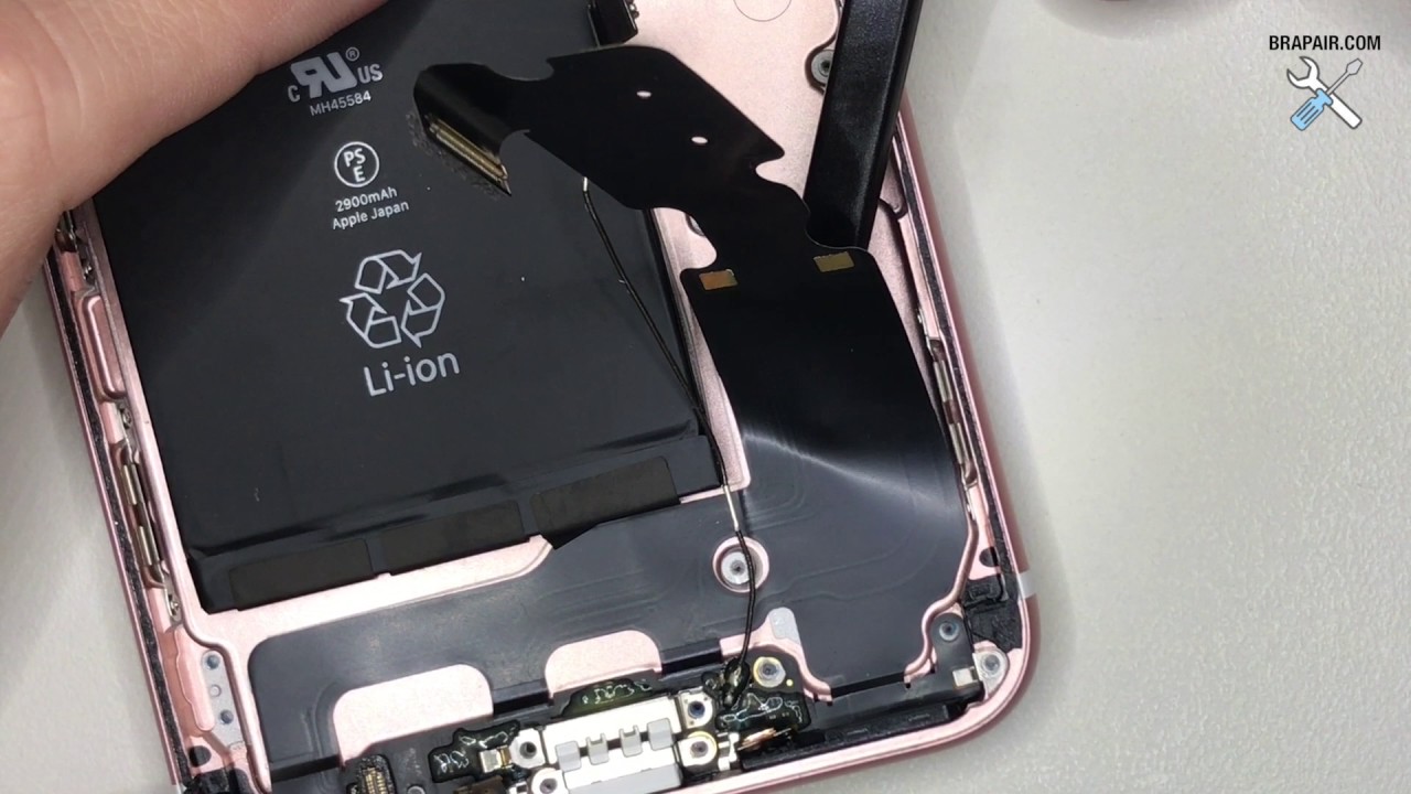 Como consertar o flat conector carga iPhone 7 Plus - Não carrega