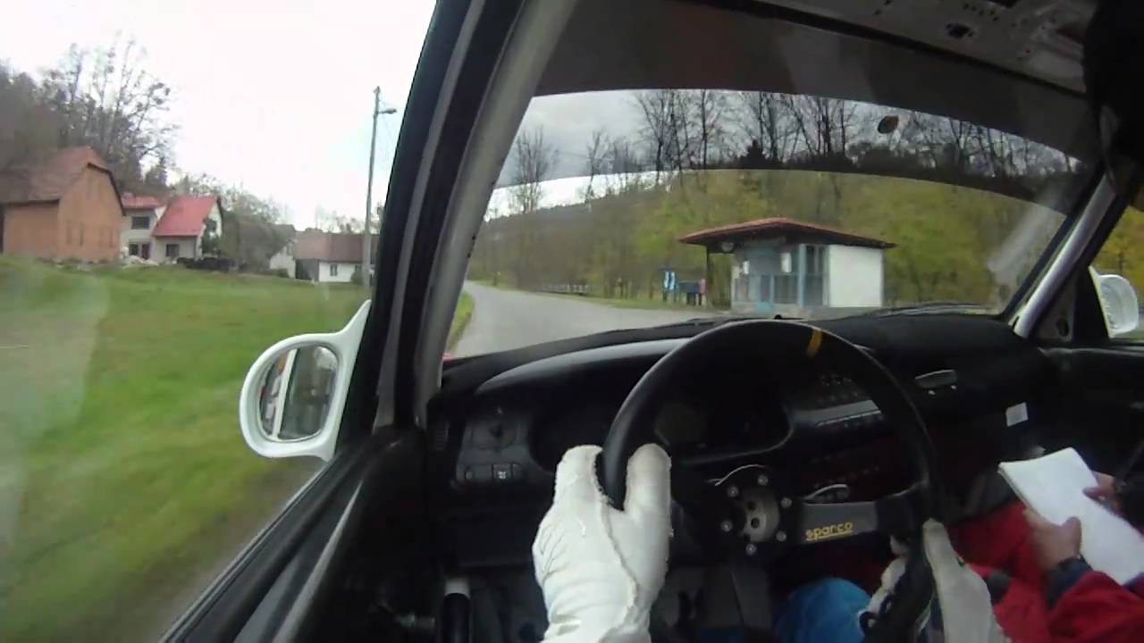 Martin Kouřil - Ivo Vyb&iacute;ral Rally Vset&iacute;n 2010 RZ8 onboard