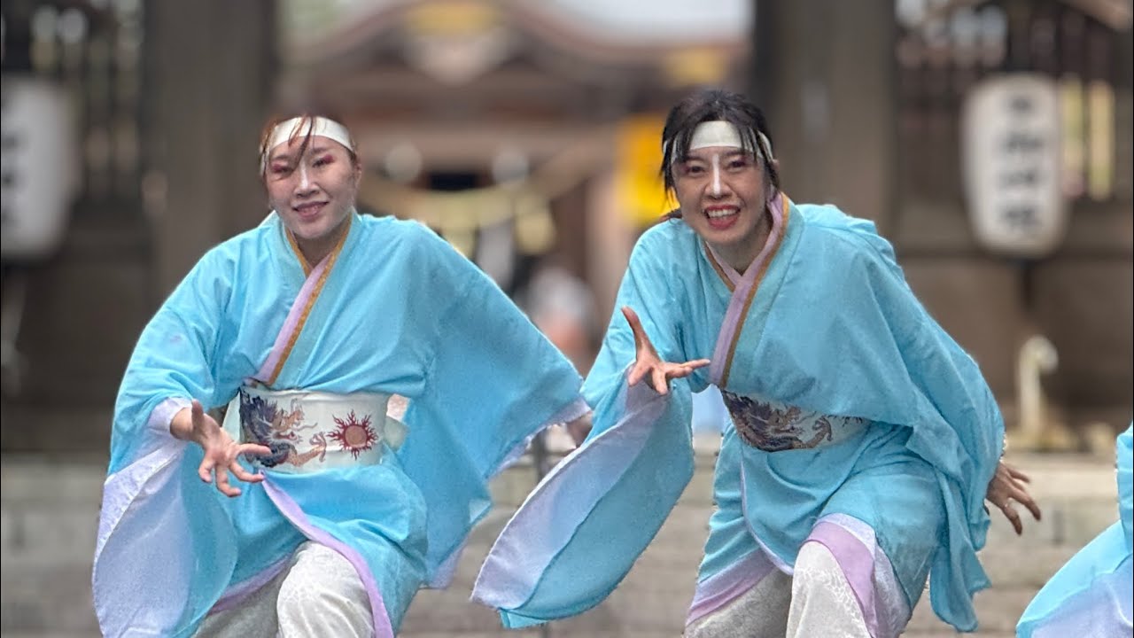 ［4K中央］よさこいドラゴン『宝珠』第9回結びのまつり2026.02.15/都農神社メイン会場
