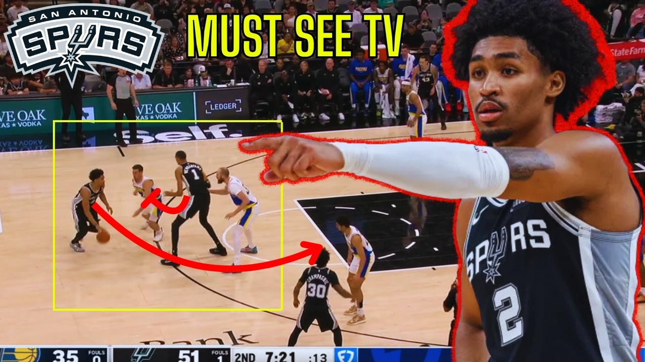 Dylan Harper & The Spurs Are Creating ISSUES For NBA Defenses... | Spurs vs Pacers |