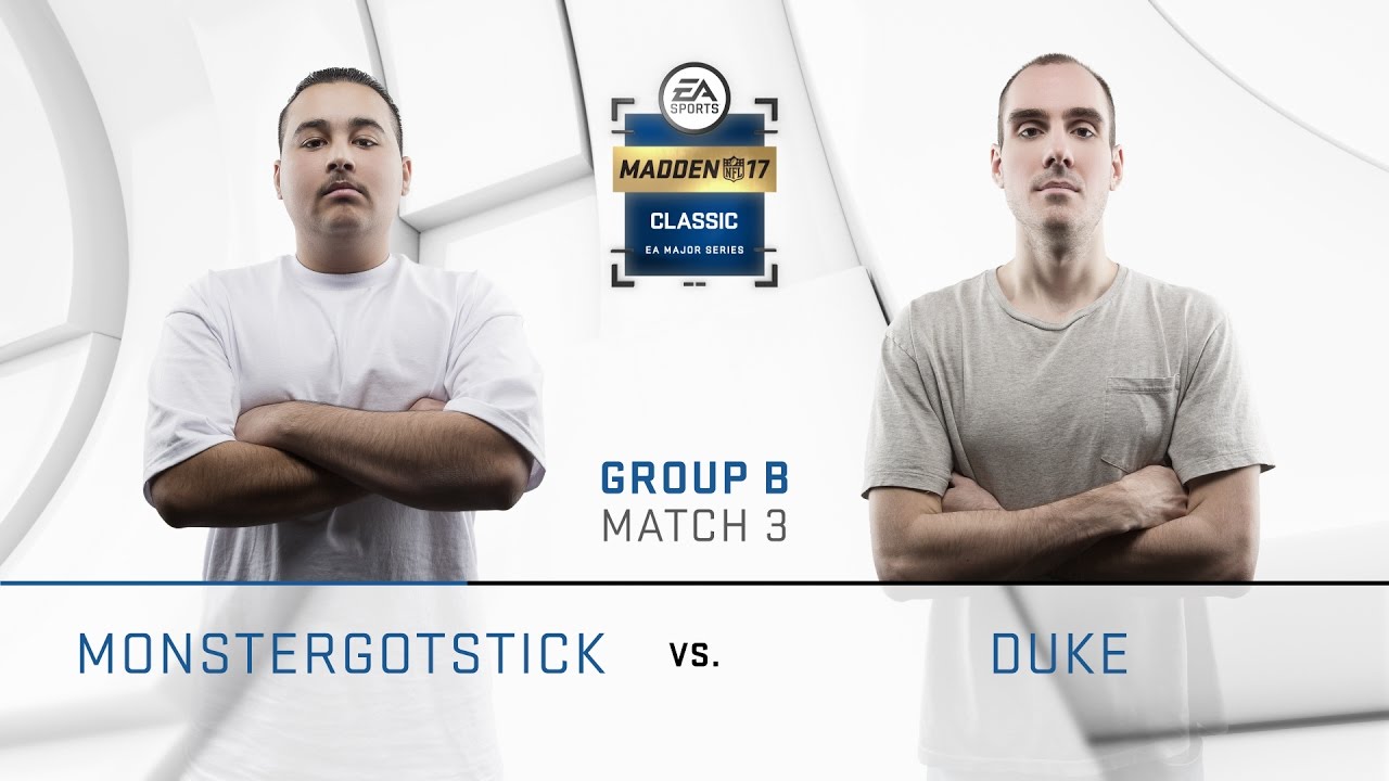 MonsterGotStick vs. Duke (Recap) | Day 1 Group B | Madden Classic 2016