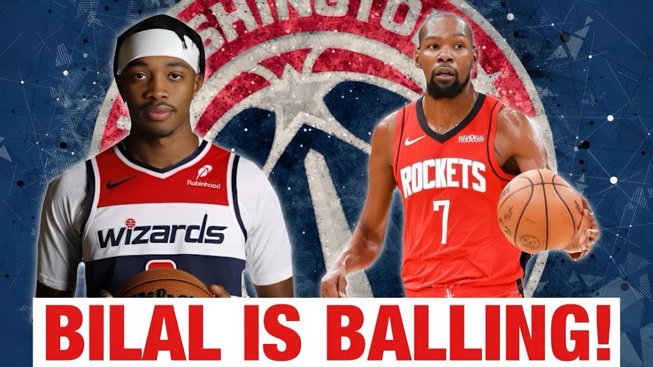Wizards Battle But Lose To The Rockets... BILAL IS TURNING THE CORNER?