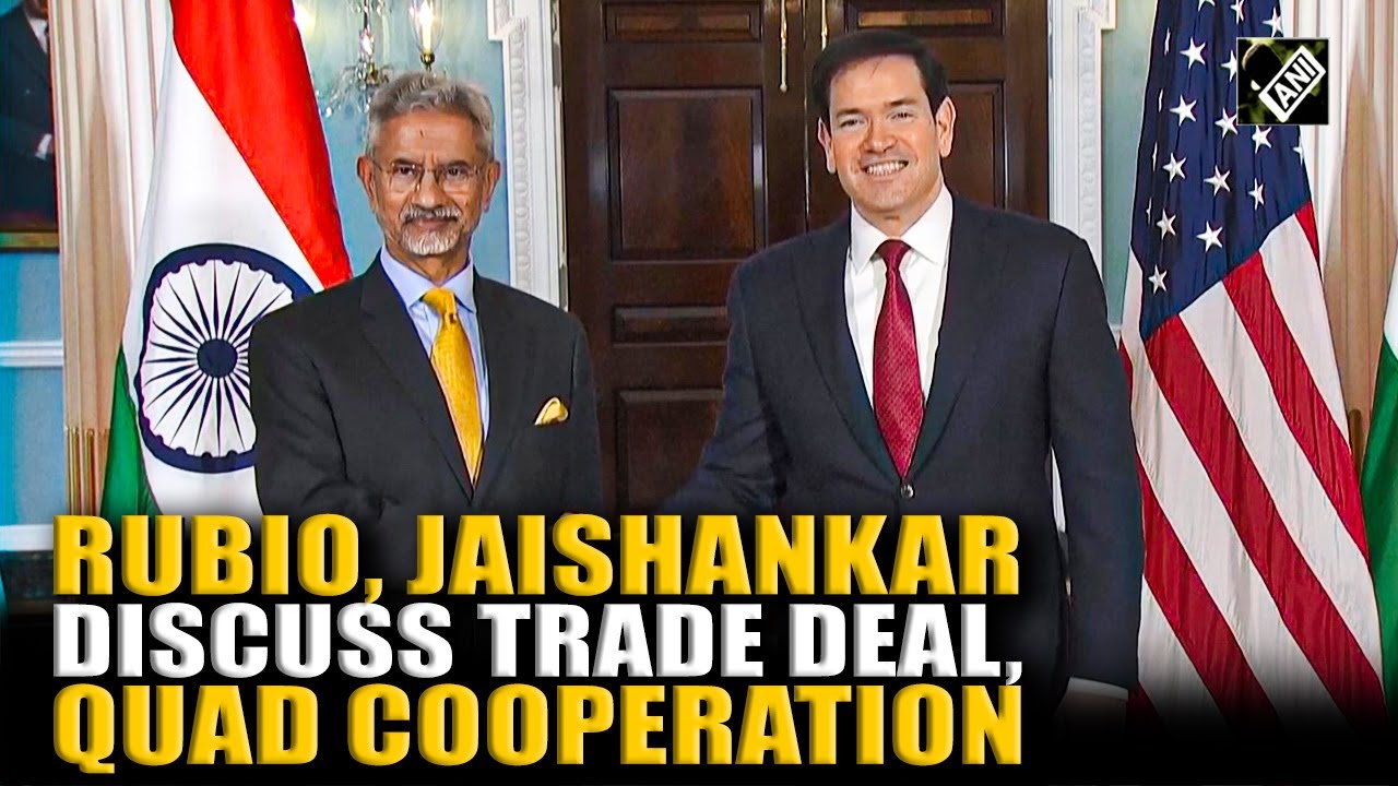 S Jaishankar, Marco Rubio hold wide-ranging talks, discuss Trade Deal, Quad Cooperation