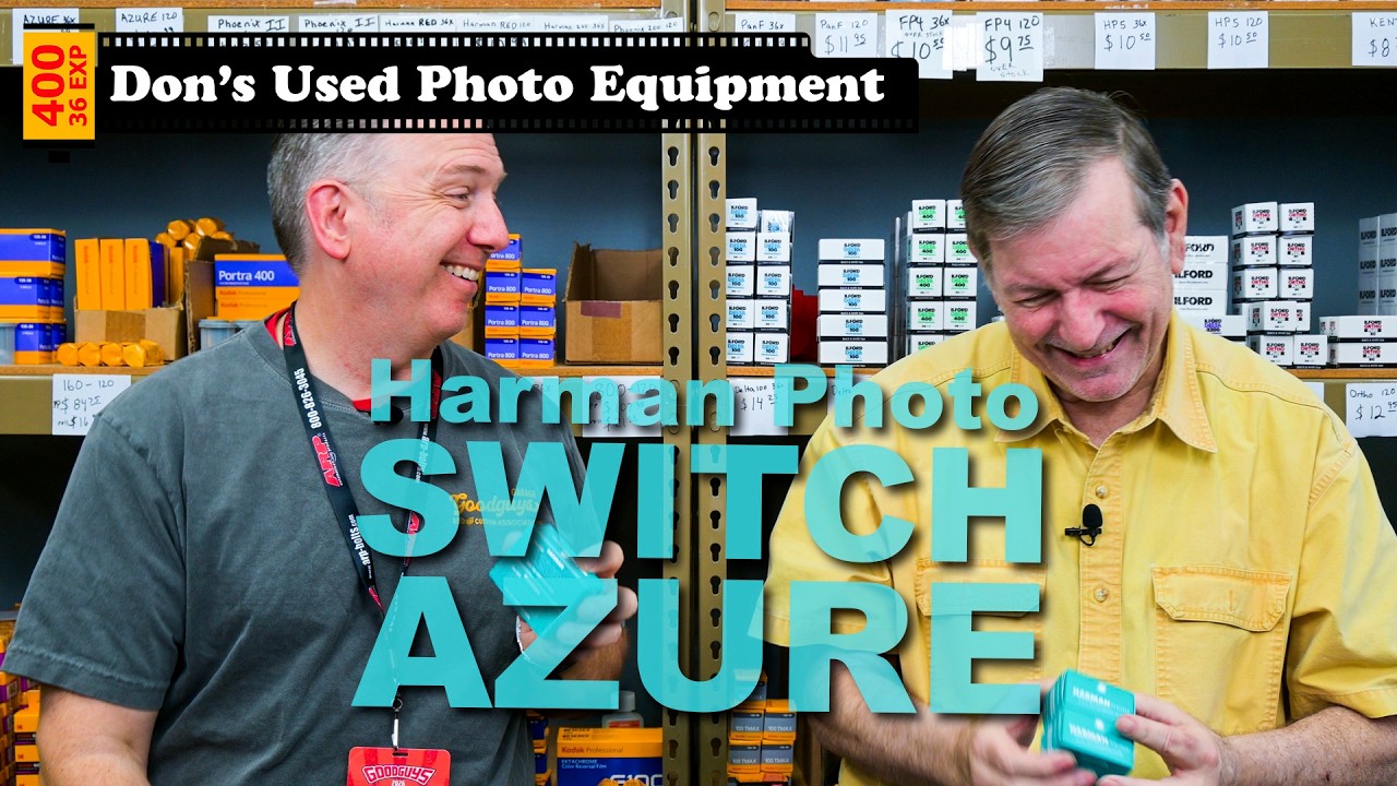 Фотопленка Harman Photo Switch Azure 125