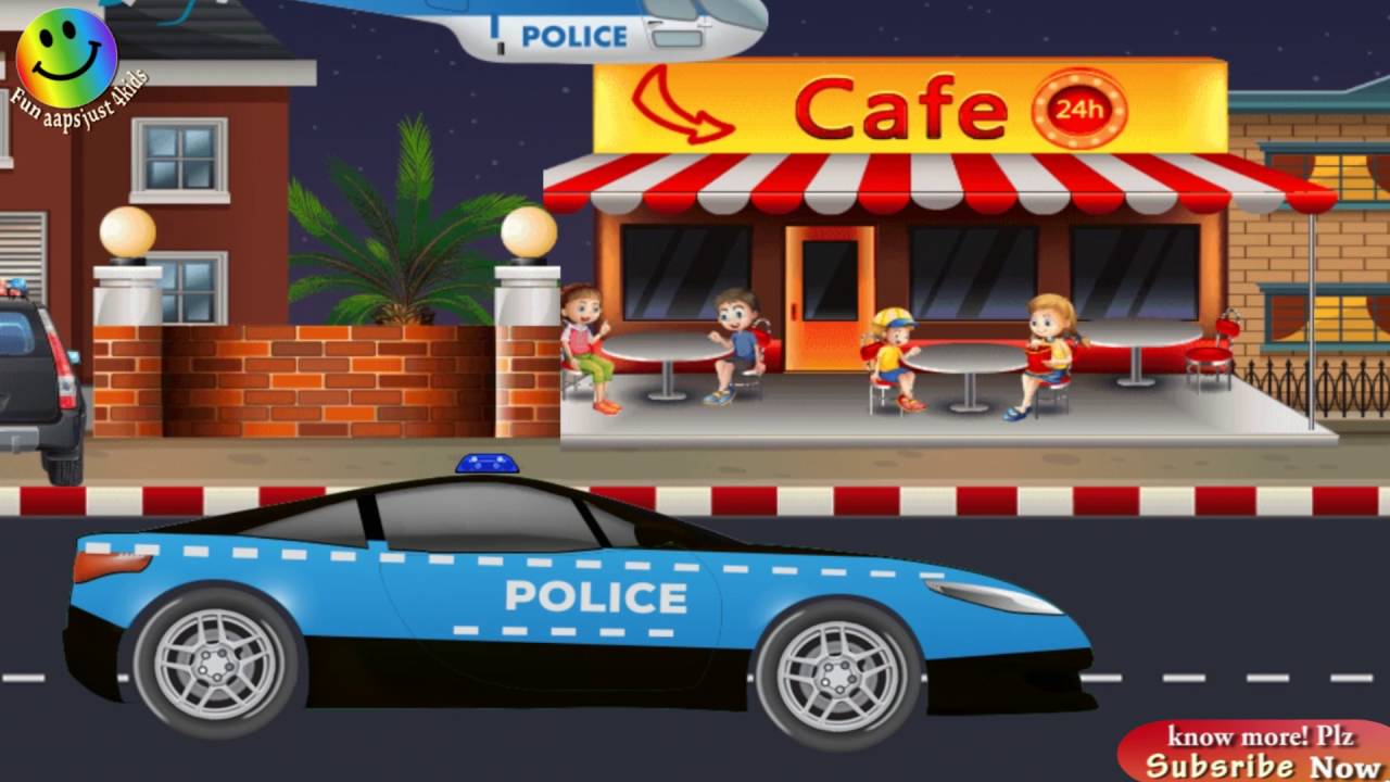 Police Car Repair Mechanic