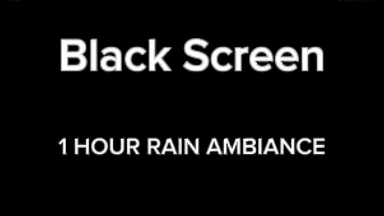 ☔ 1 Hour Of Heavy Rain For Sleep, Relaxation, Ambiance, Studying, etc. 