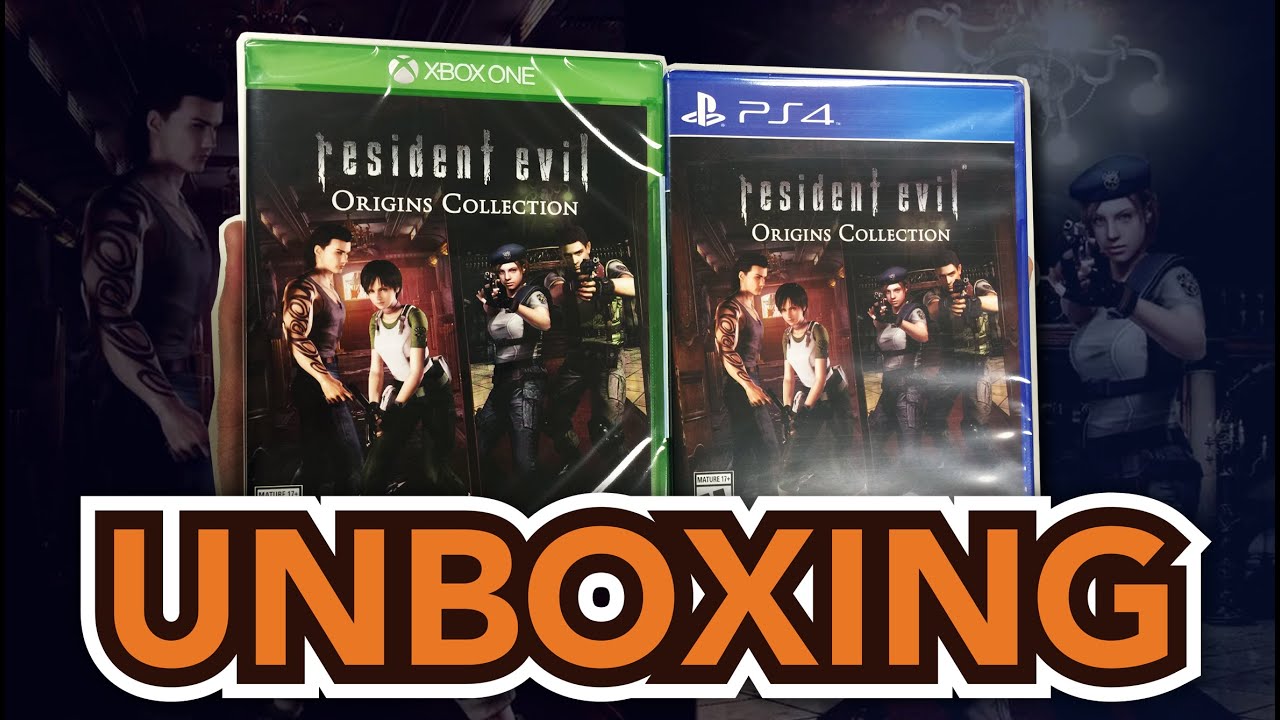 Resident Evil Origins Collection (Xbox One / PS4) Unboxing!!!