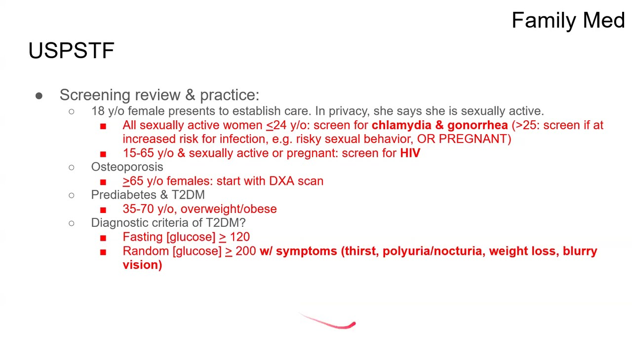 Family Medicine NBME Shelf & Step 2 CK Review - Episode 1