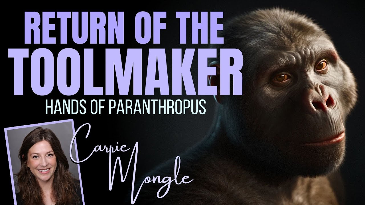 RETURN OF THE TOOLMAKER - Hands of Paranthropus ~ with DR CARRIE MONGLE