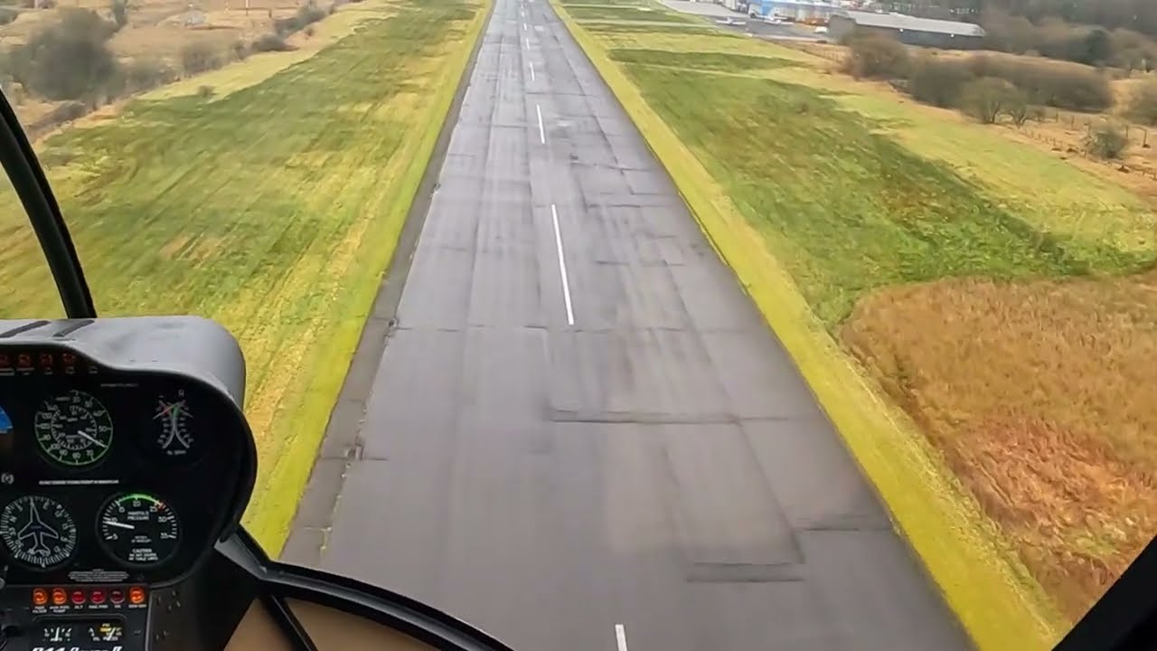 My First Helicopter Flight - Robinson R44 (Cumbernauld Scotland)