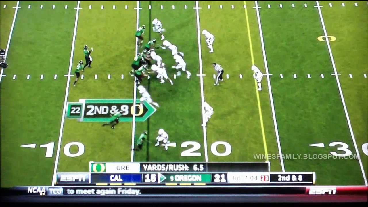Oregon highlights vs Cal 10/6/2011