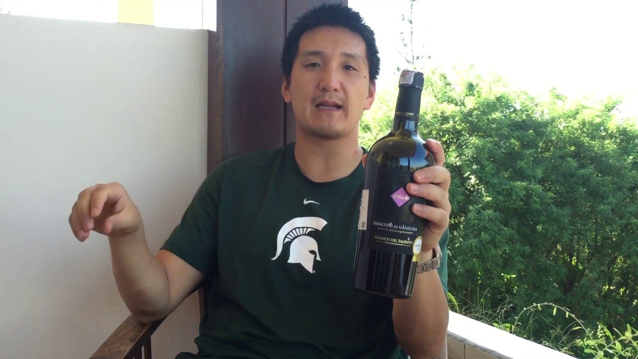 South Italian Wine Made from Primitivo