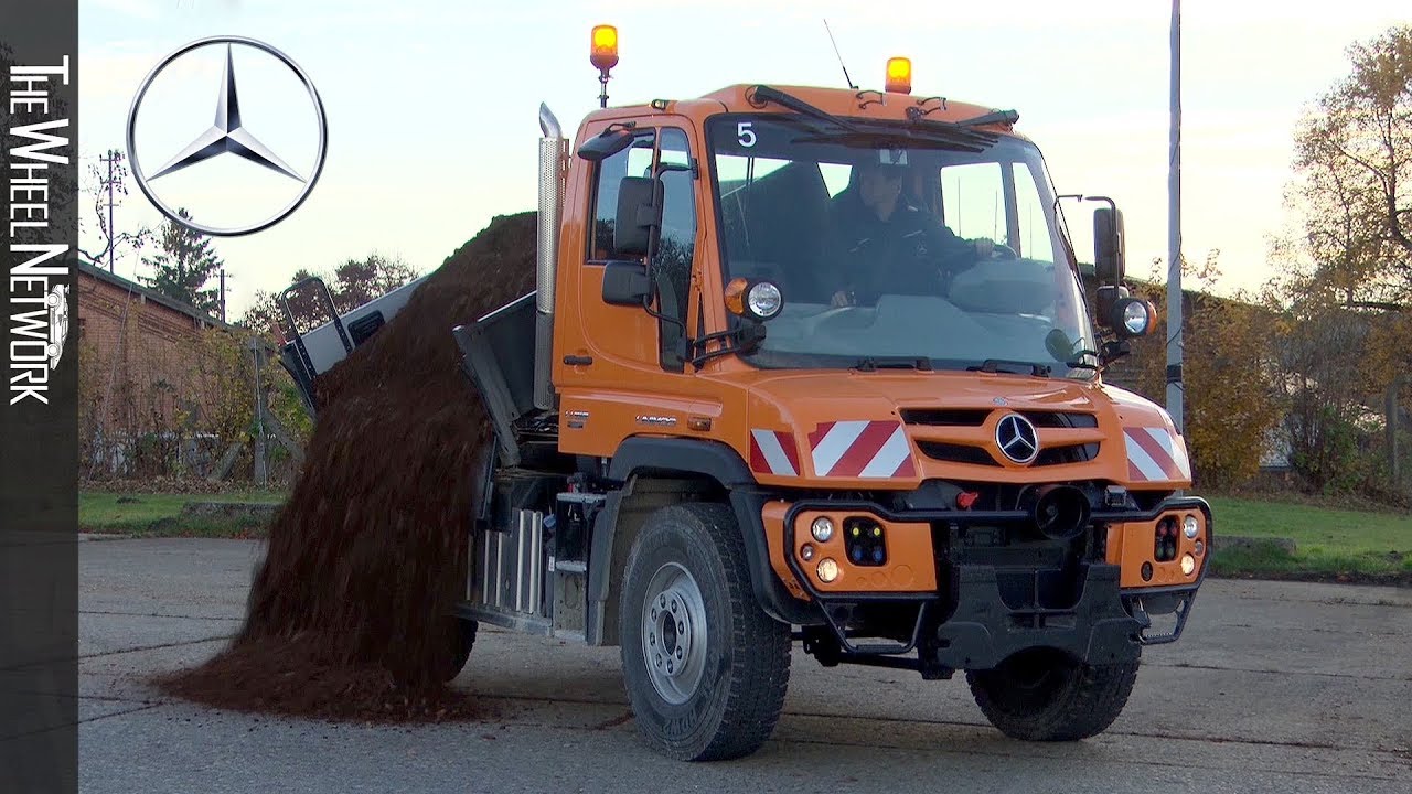 Mercedes-Benz Unimog U318 Solo/Special Platform – Municipalities | Deep Orange