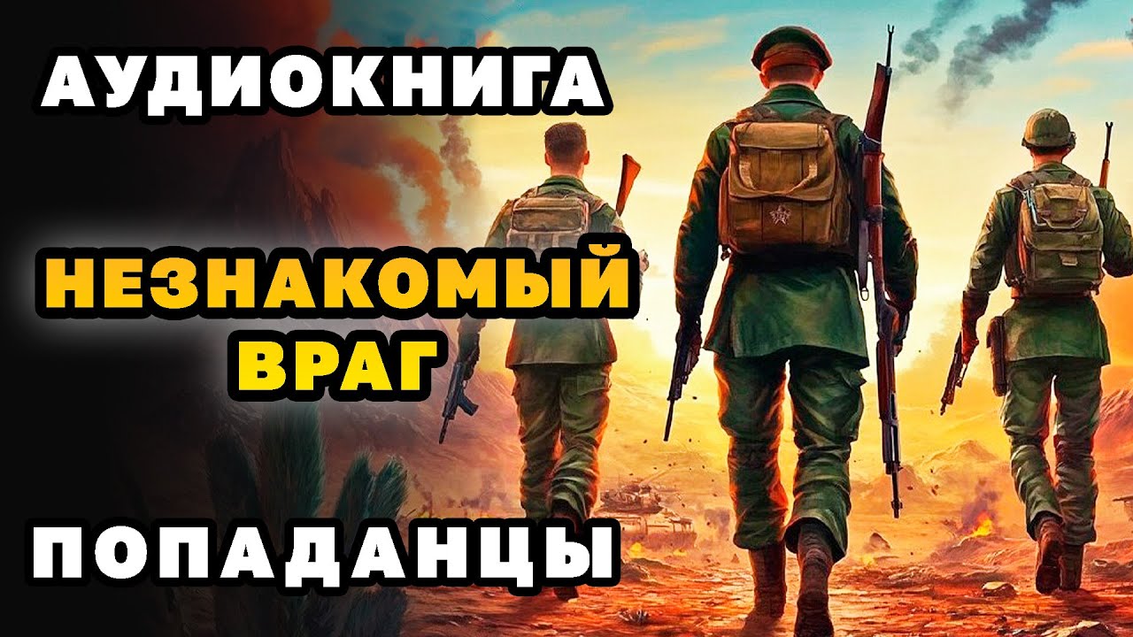 АУДИОКНИГА ПОПАДАНЦЫ ✪ НЕЗНАКОМЫЙ ВРАГ ✪ ПОЛНОСТЬЮ