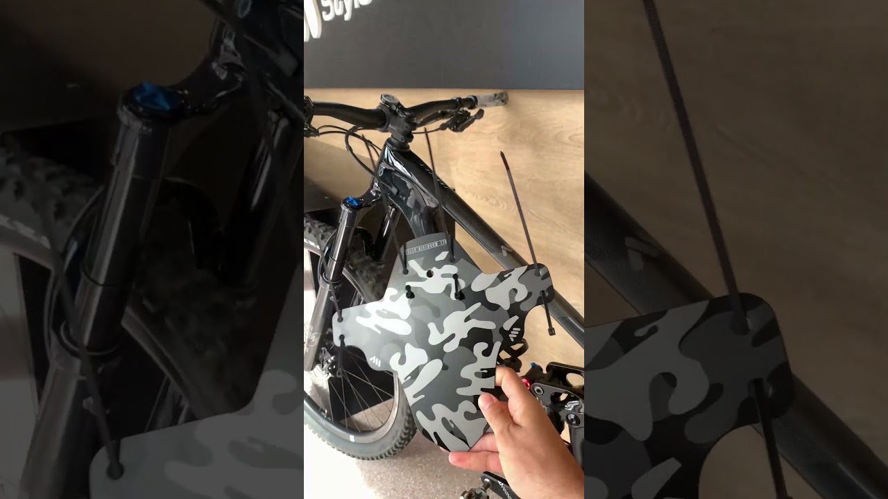 How to Install AMS Mud Guard: Upgrade Your Bike's Style and Keep Your Face Clean! 🚲💦 #BikeUpgrades