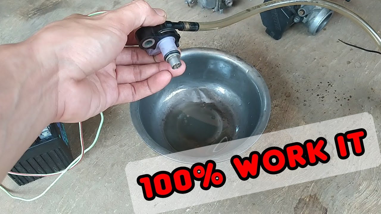 Membuat Alat Servis Injector cukup Rp 10000 | Hasil Maksimal