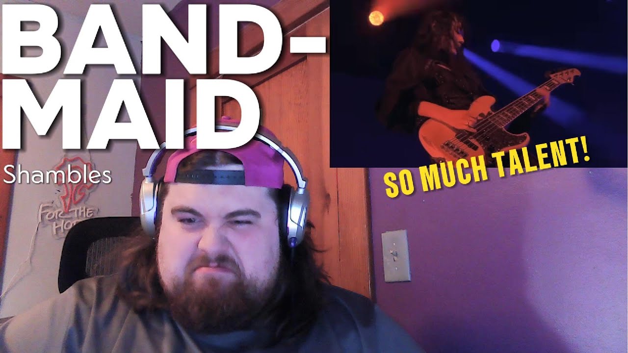 First Time Reaction / BAND-MAID - Shambles (Official Live) / They are so Talented!