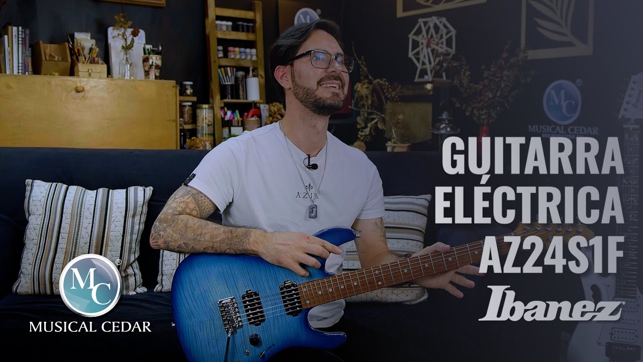 Guitarra Ibanez AZ24S1F  con Juanfer Ramirez