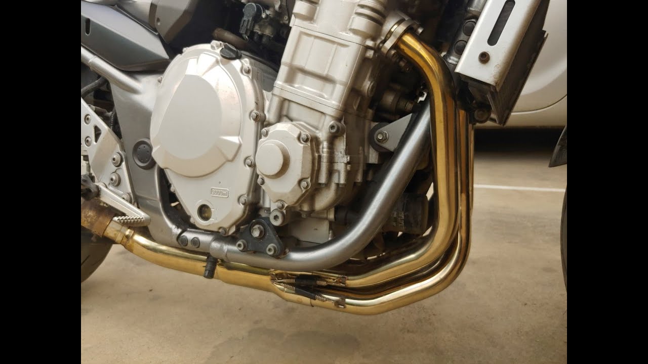 Suzuki Bandit 1250N Delkevic + Gianelli exhaust sound test