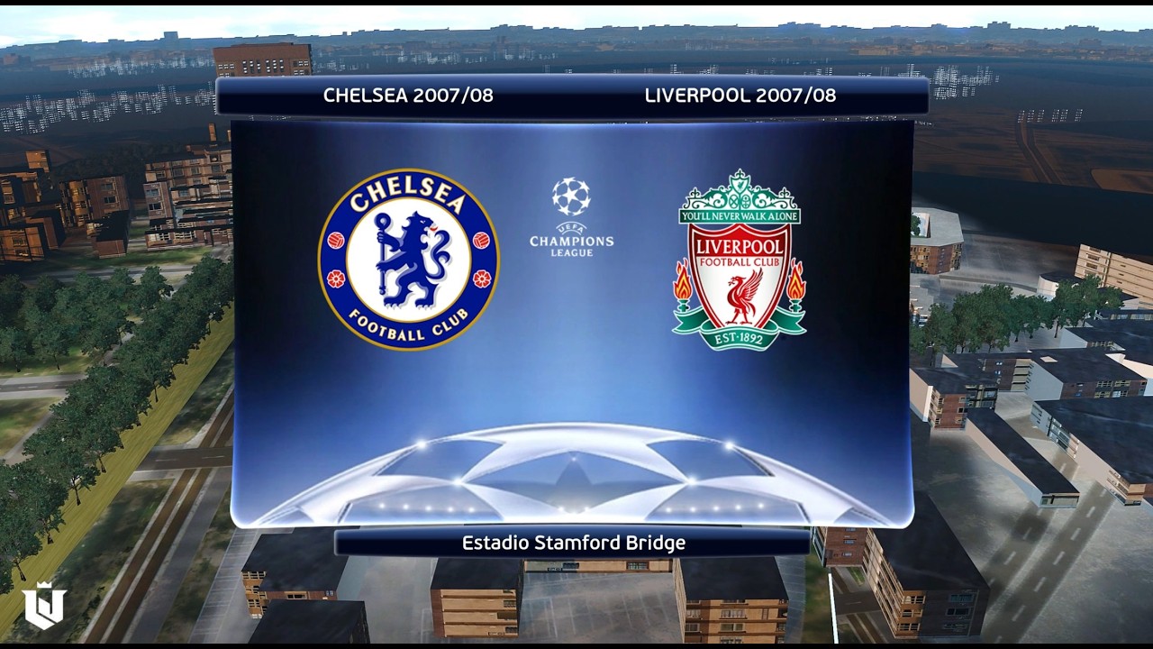Chelsea vs Liverpool ● Champions League 2008 ● Pes 2021