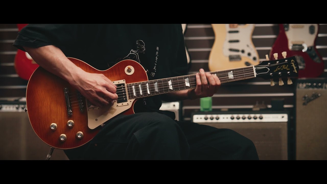 【Tone Check!!】Epiphone Inspired by Gibson Custom 1960 Les Paul Standard Reissue Iced Tea Burst