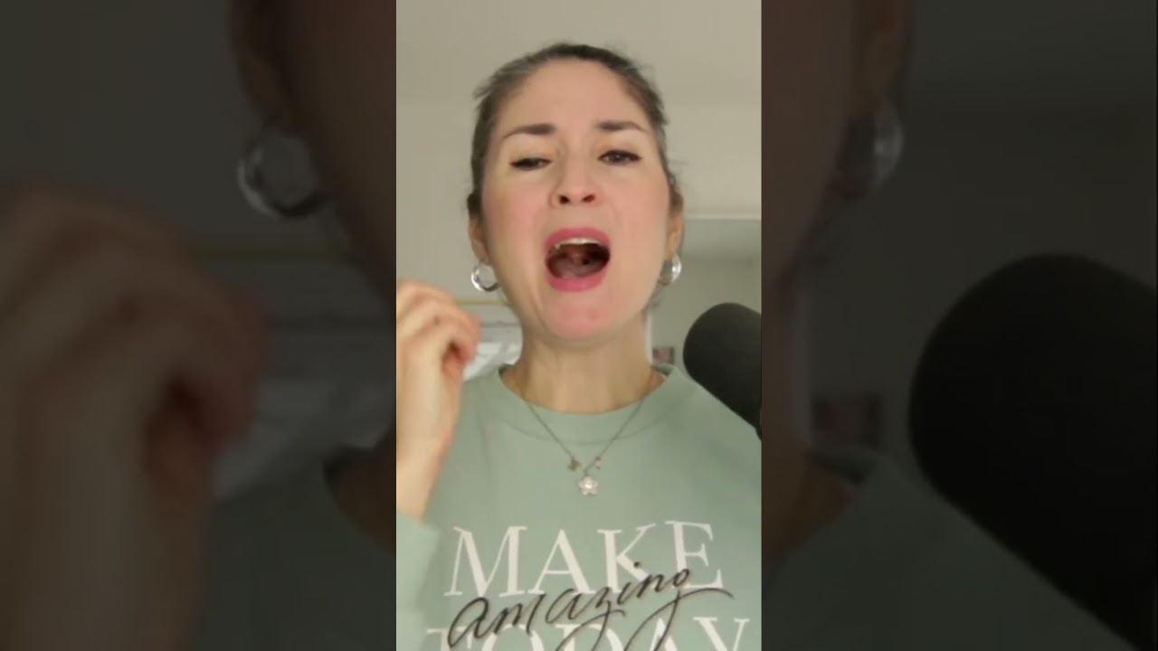 Great exercise to help you feel the mask #vocalmastery