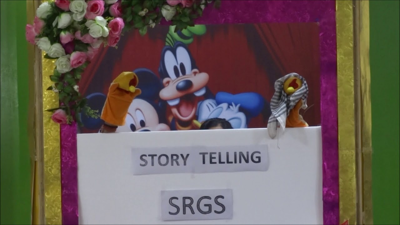 Story Telling || Hand Puppet Show || Shri Ram Global School Karnal