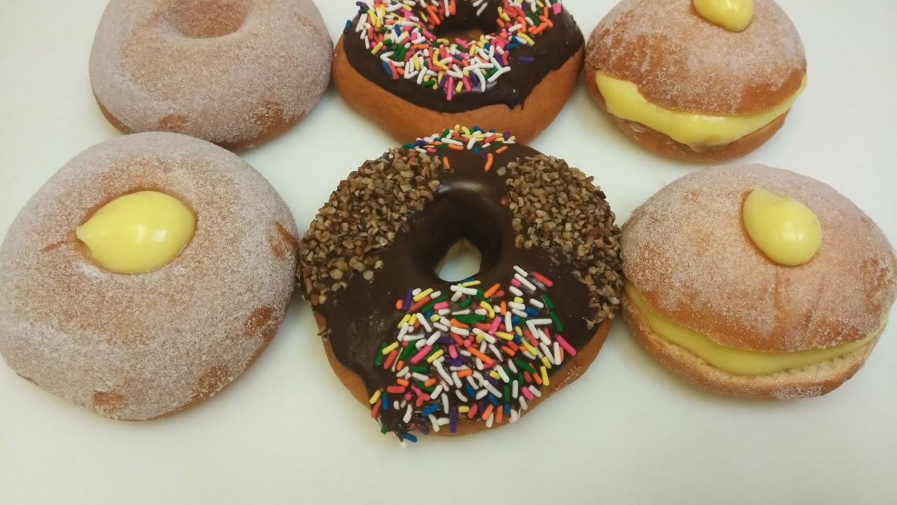 Donas y berlinas horneadas