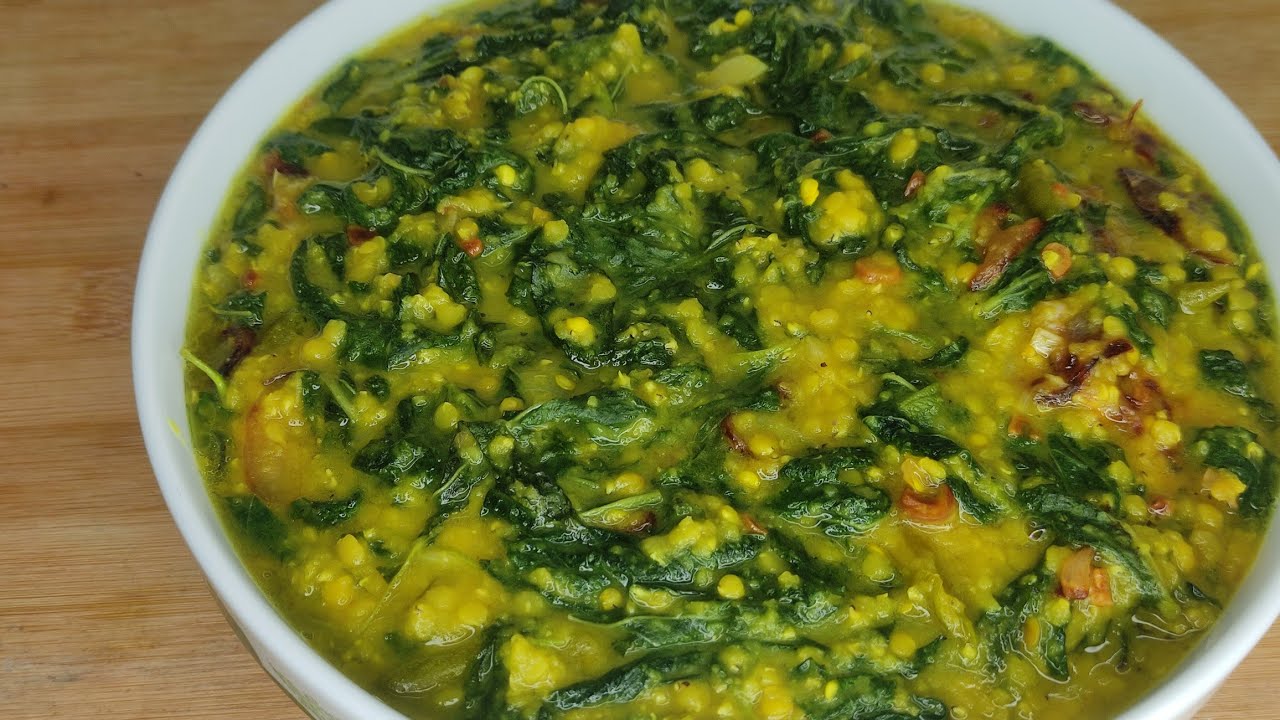 দারুণ সুস্বাদু মসুর ডাল দিয়ে পাট শাক রান্না | Dal diye Paat shak | Jute leaf with lentil | Paat Shak
