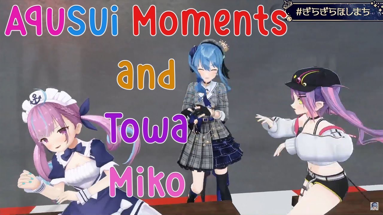 AquSui Moments and Towa as StartEnd Member and The Head of AquSuii teetee Anti!!