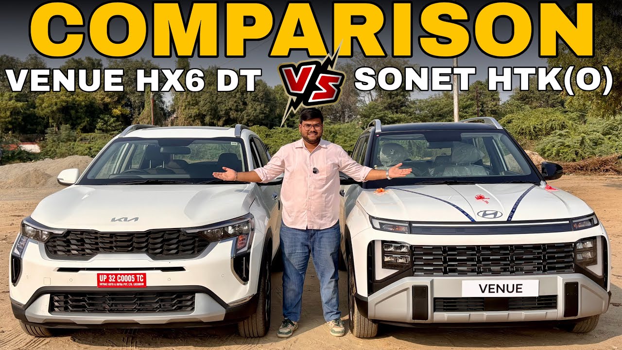 New Hyundai Venue VS Kia Sonet | Which one Should you Buy?