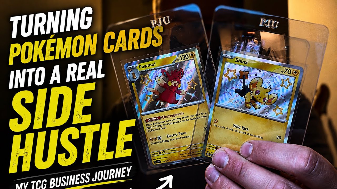 How to start a Pokemon TCG side hustle and make money