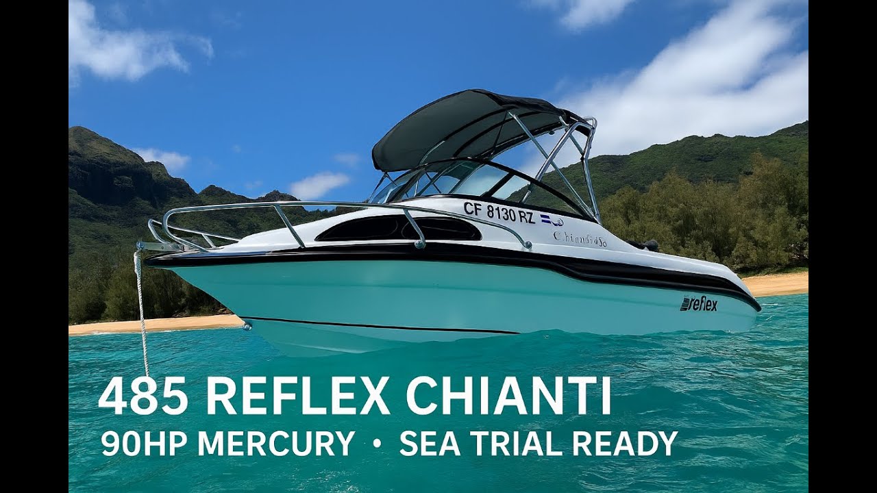 485 Reflex Chianti Boat Tour | Dana Point Harbor Test Drive by South Mountain Yachts