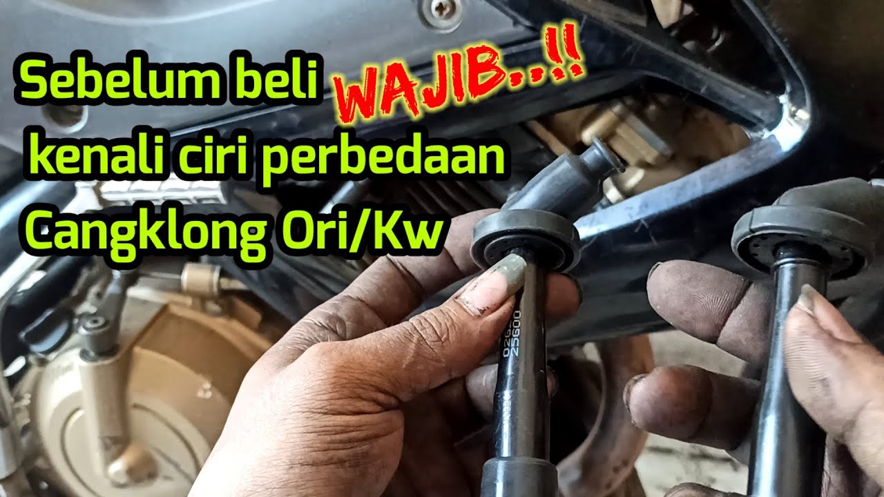 Ciri & Cara Membedakan Cangklong Busi Satria fu Ori/Kw. Satria Fu Brebet/ mati saat mesin panas