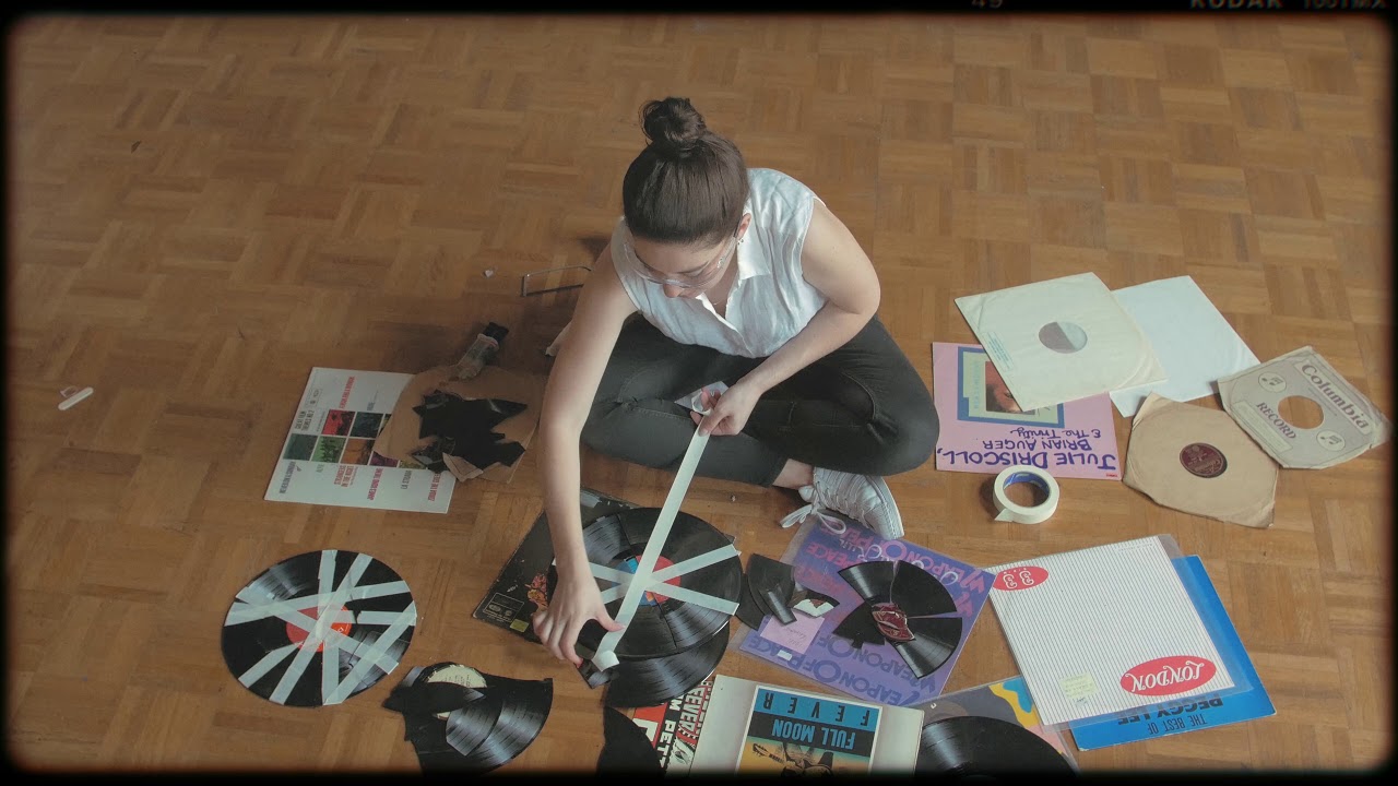 Broken Vinyl Experiment by Ceylan Goksel