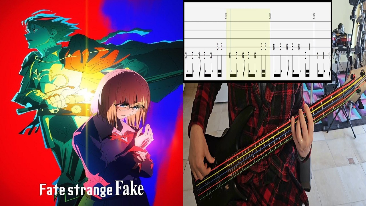 Sawanohiroyuki[nzk]: Jean-ken Johnny & Takuma - Provant - Bass Cover With Tab (Bass Only)