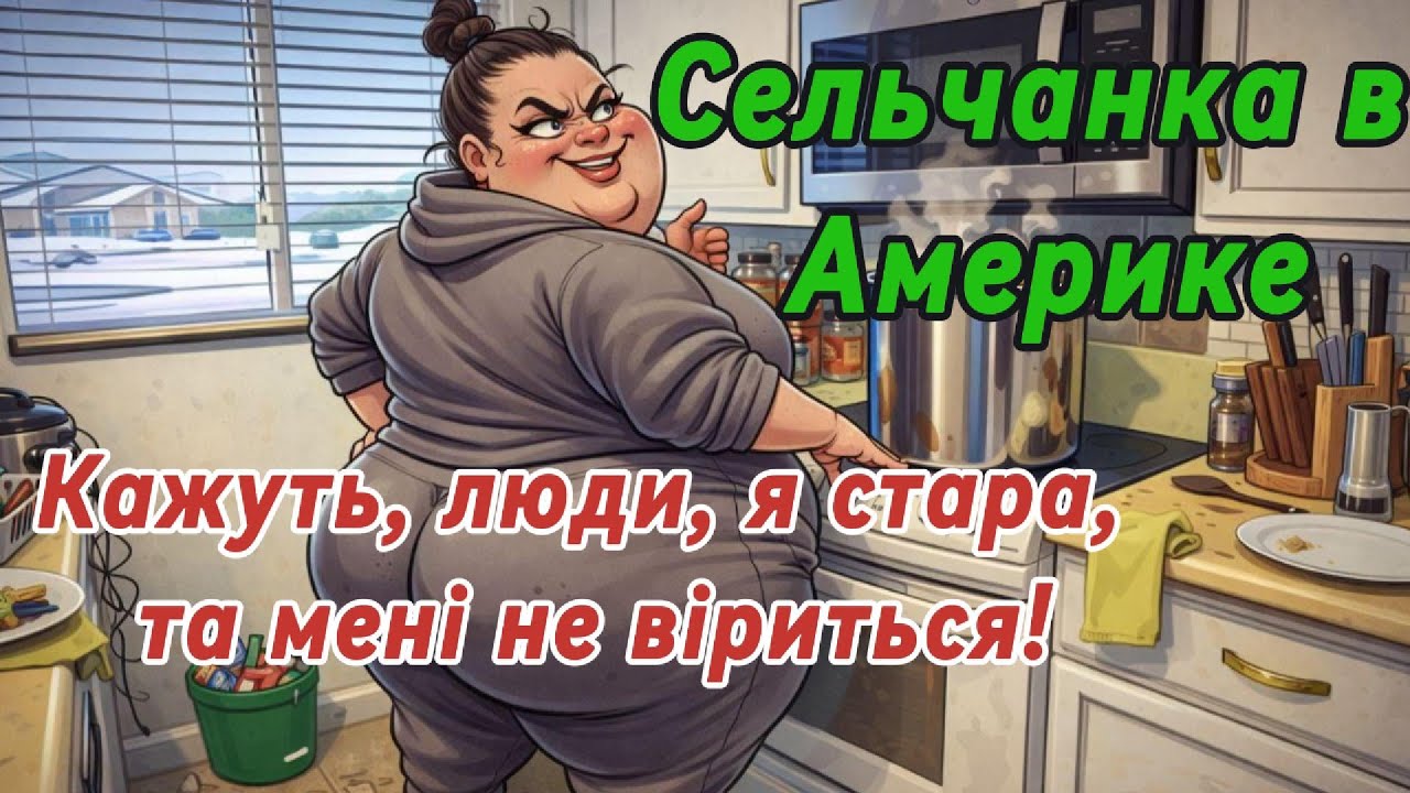 Сельчанка в Америке! Гена роздобув 